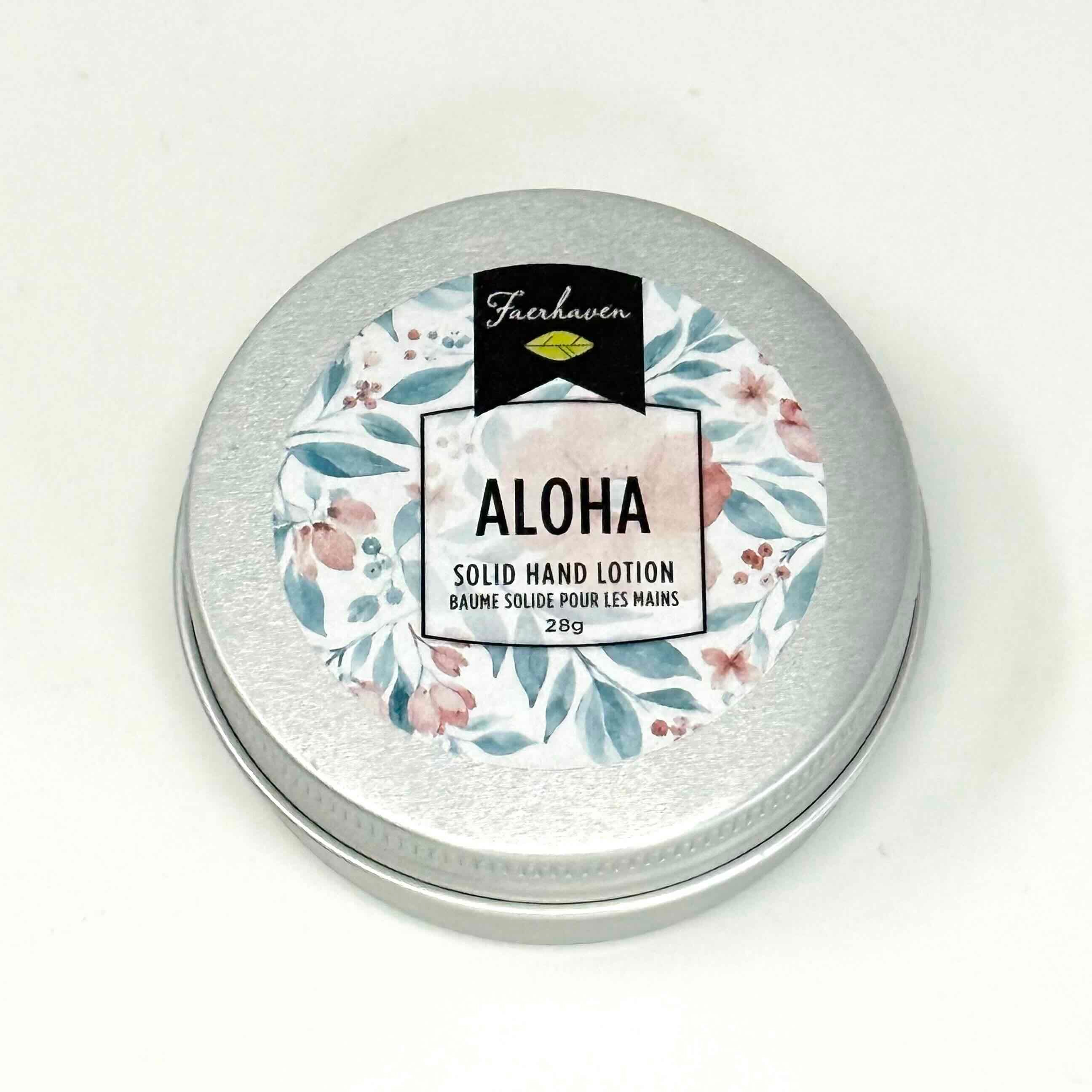 Aloha Solid Hand Lotion (Pineapple + Coconut)