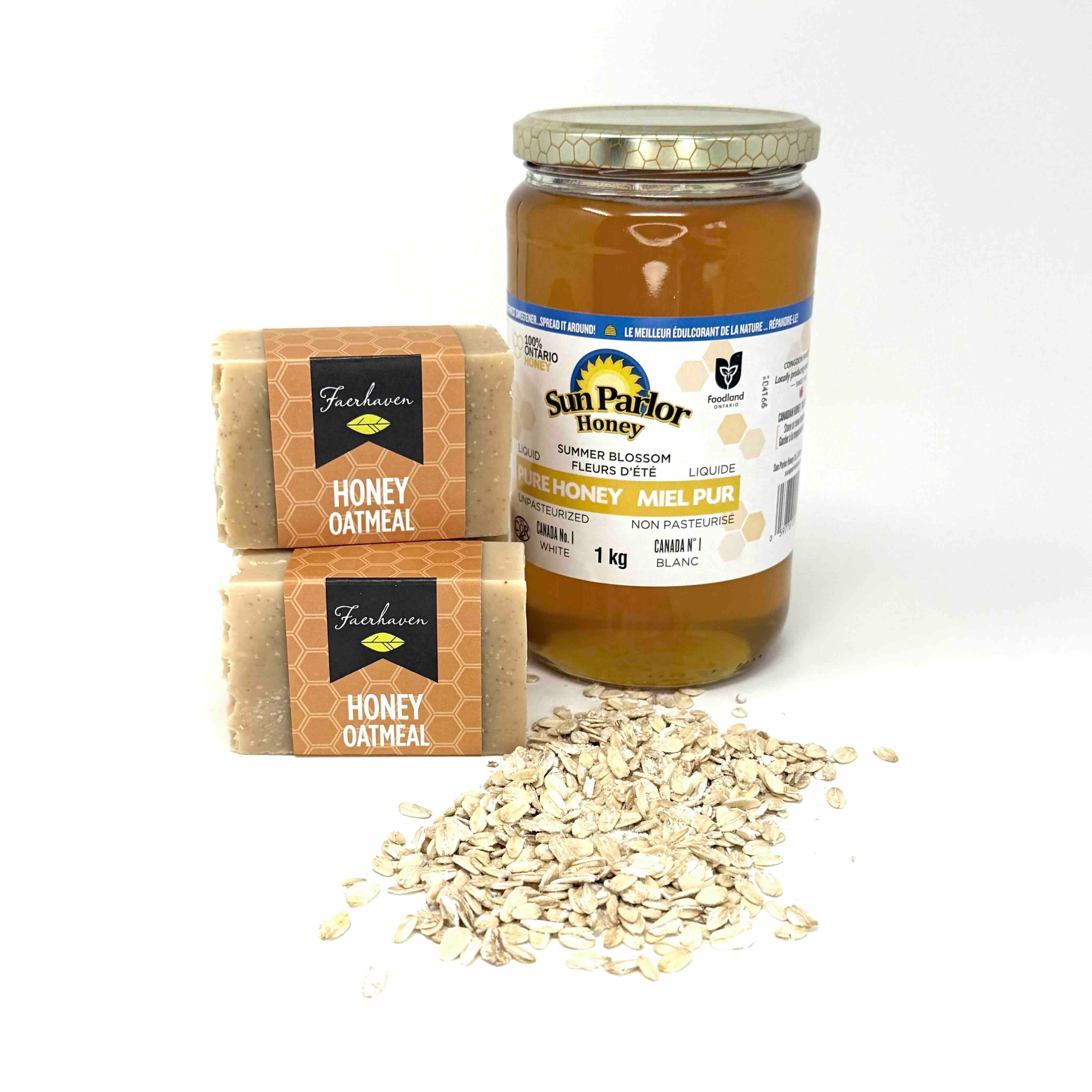 Honey Oatmeal Bar Soap