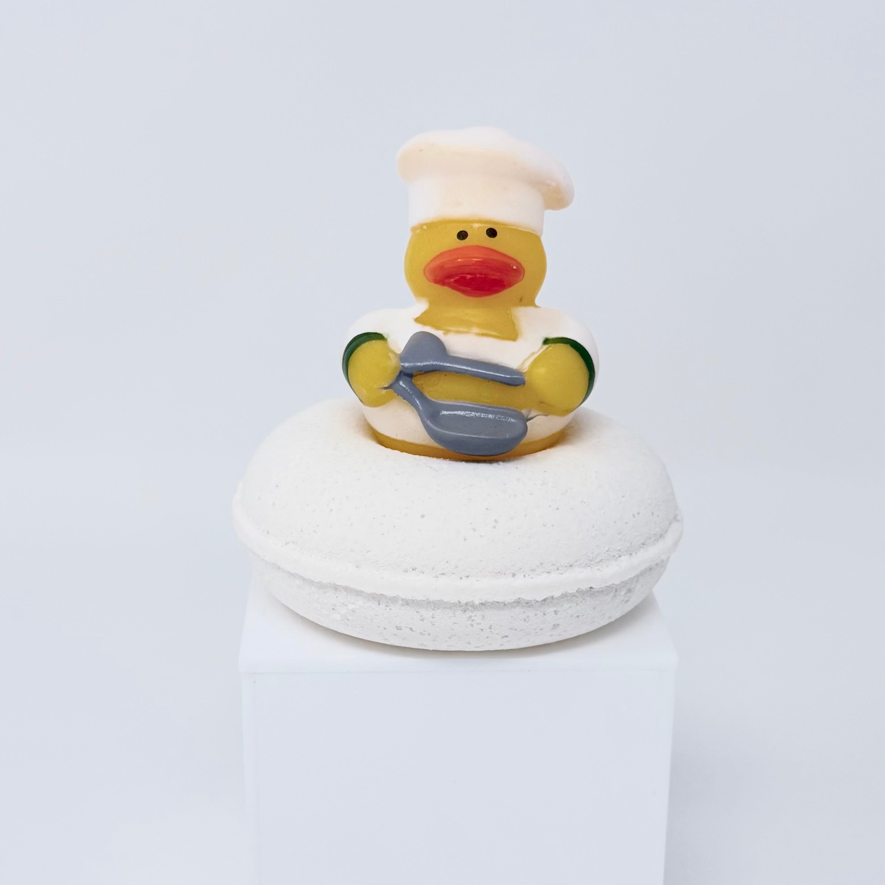 Vanilla Souffle Chef Duckie Bath Bomb (Fundraiser)