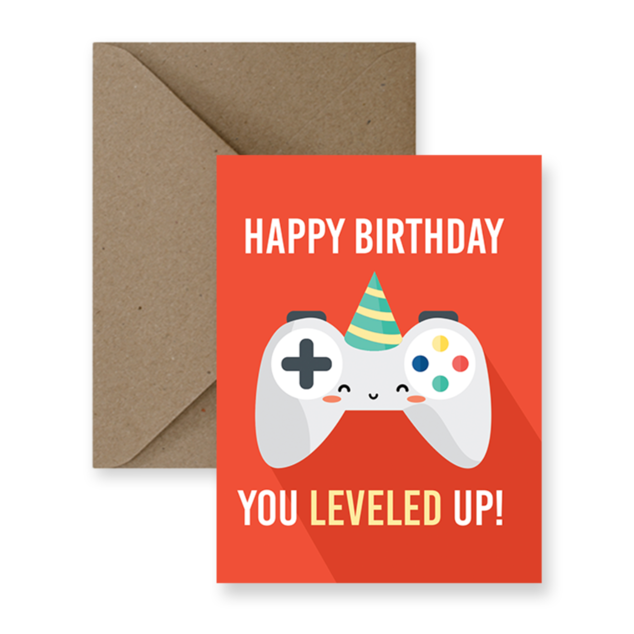 Greeting Card - Leveled Up Birthday