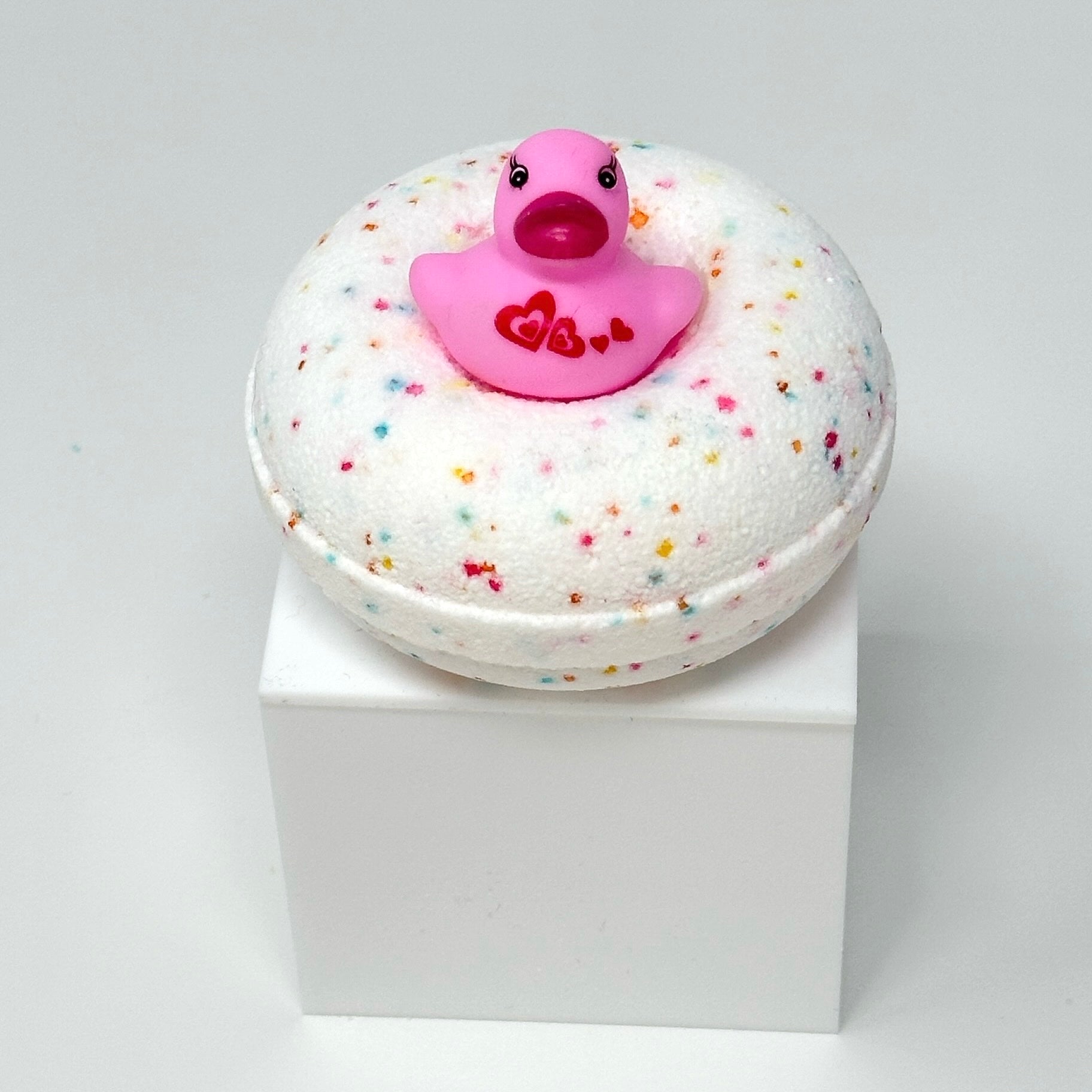 'Love Ya' Rubber Duckie Bath Bomb (Cotton Candy)