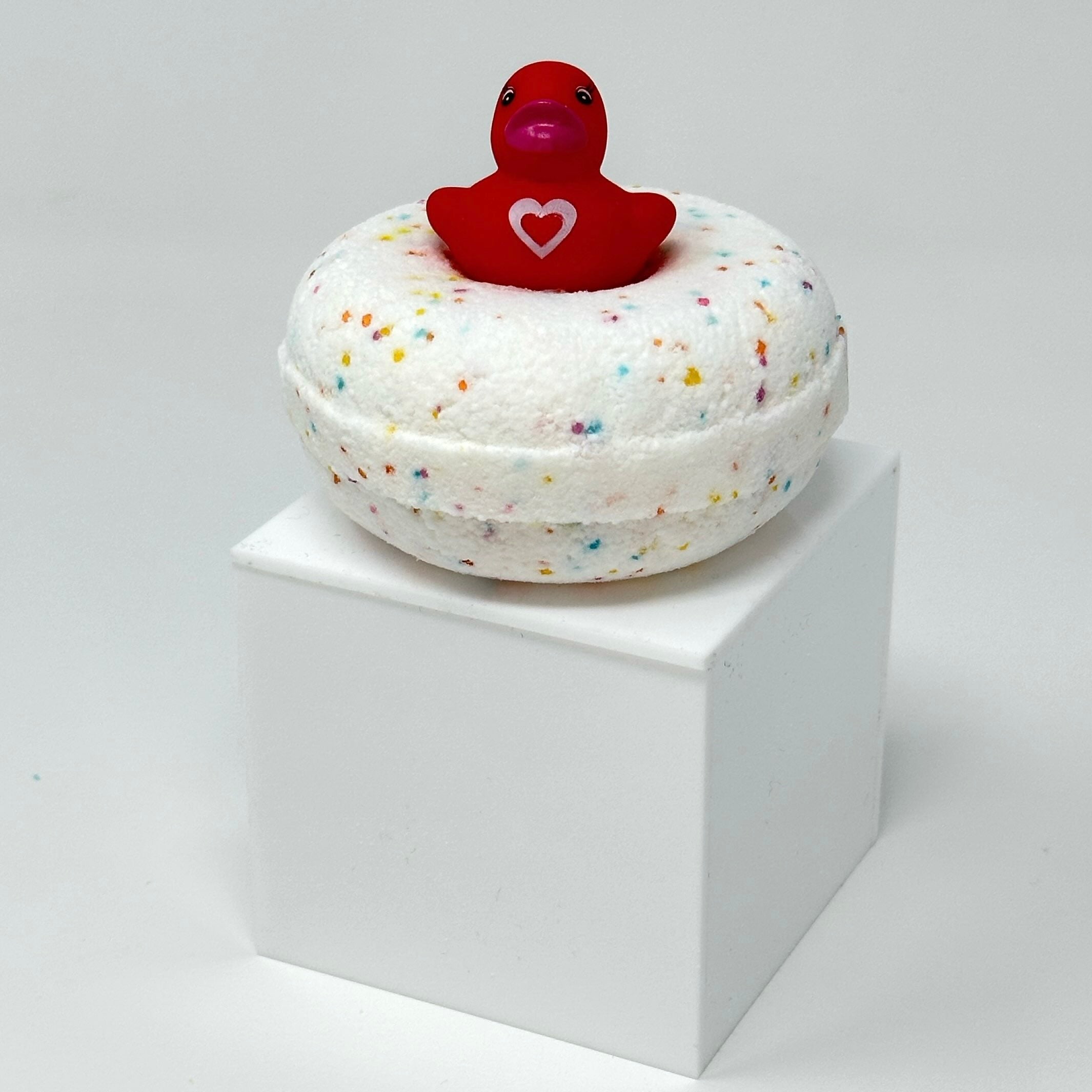 'Love Ya' Rubber Duckie Bath Bomb (Cotton Candy)