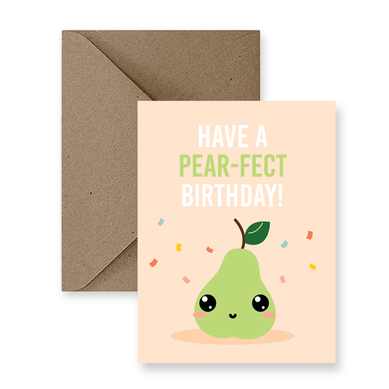 Greeting Card - Pear-fect Birthday